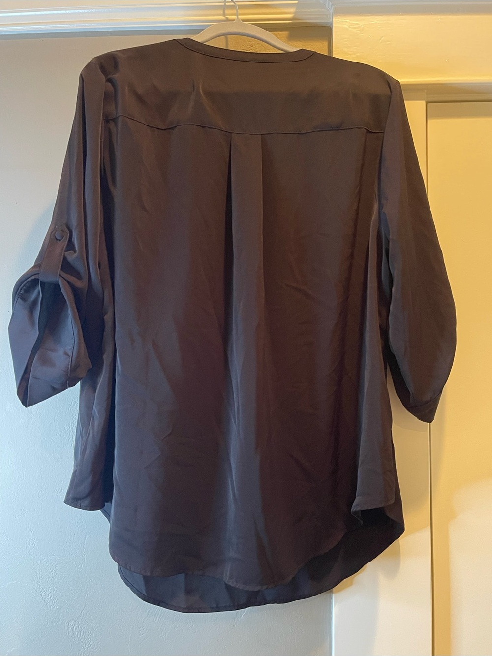 Torrid Harper Black Georgette Pullover Blouse - Picture 2 of 5
